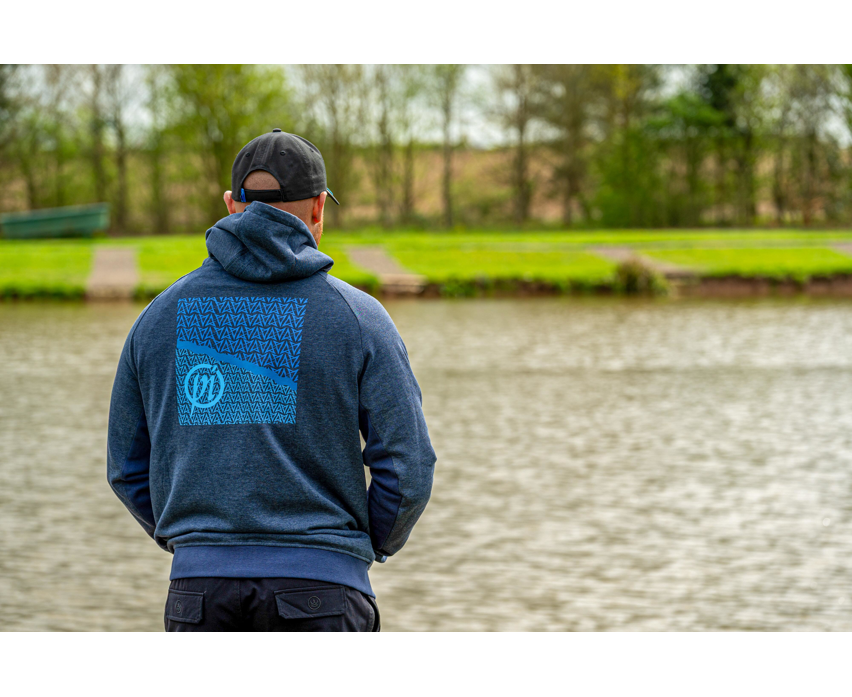 Preston Navy Tide Zip Hoodie
