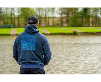 Preston Navy Tide Zip Hoodie
