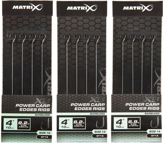 Matrix X3 Power Carp Edge Rigs 10cm