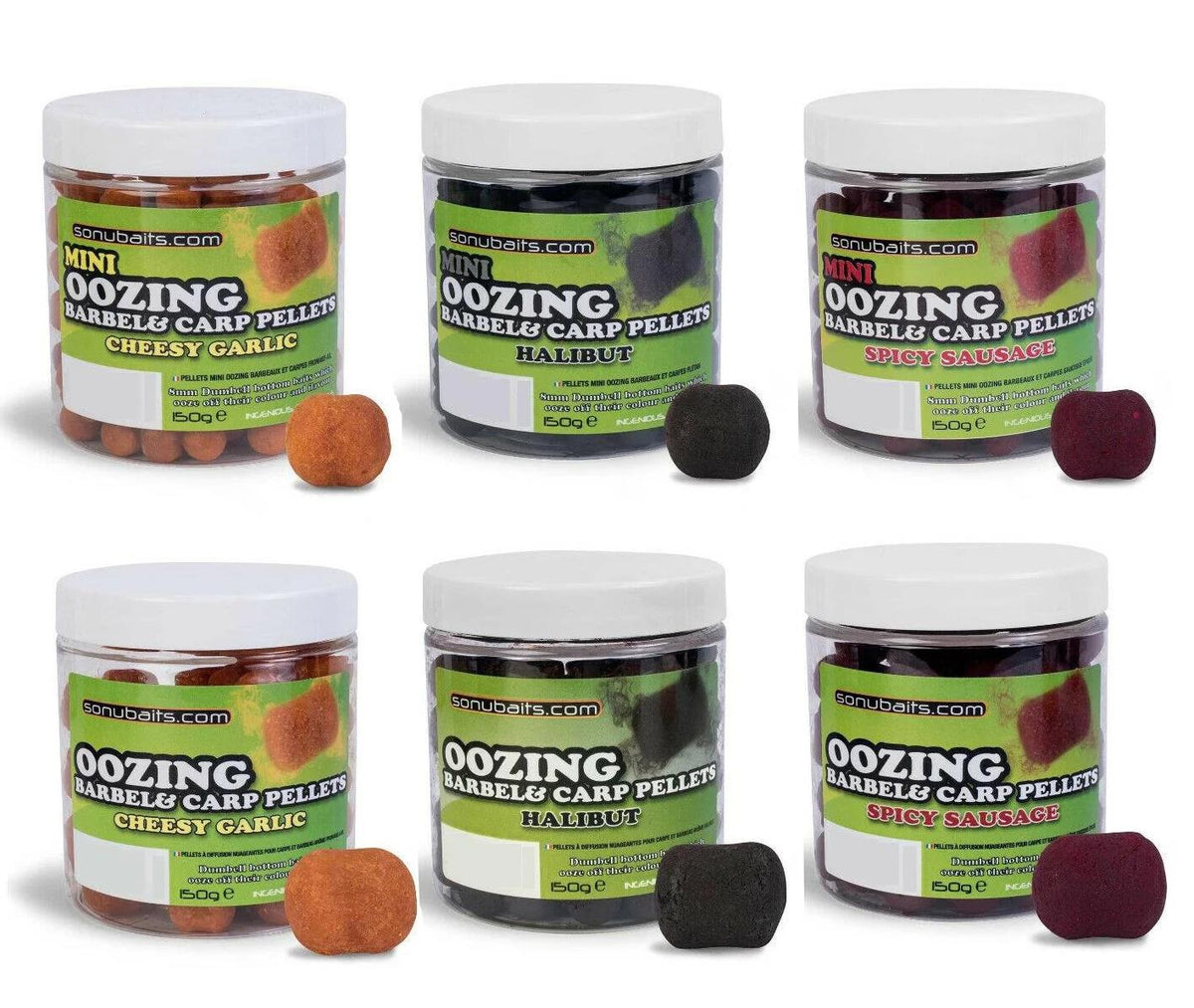 Sonubaits Oozing Barbel & Carp Pellets