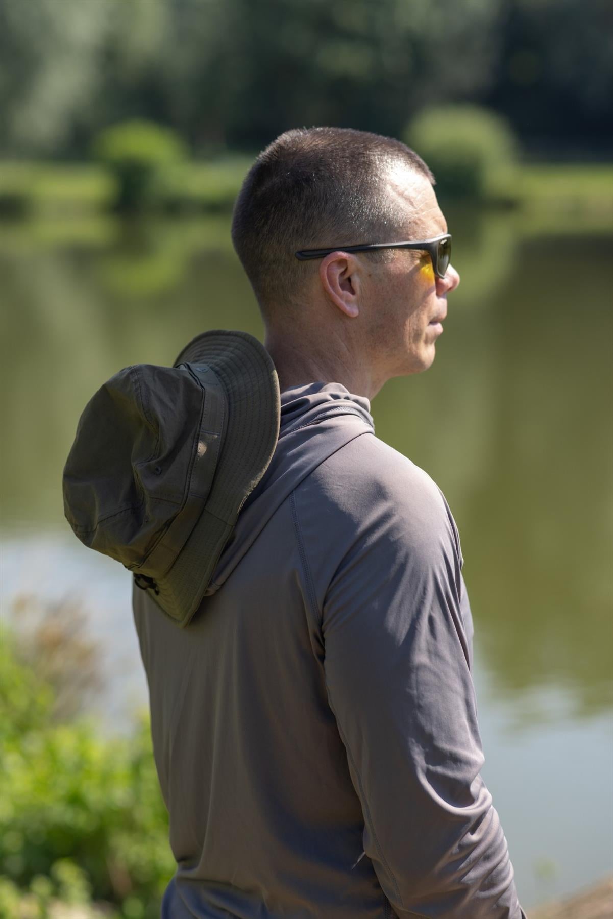 Korda Stalking Bucket Hat Dark Olive