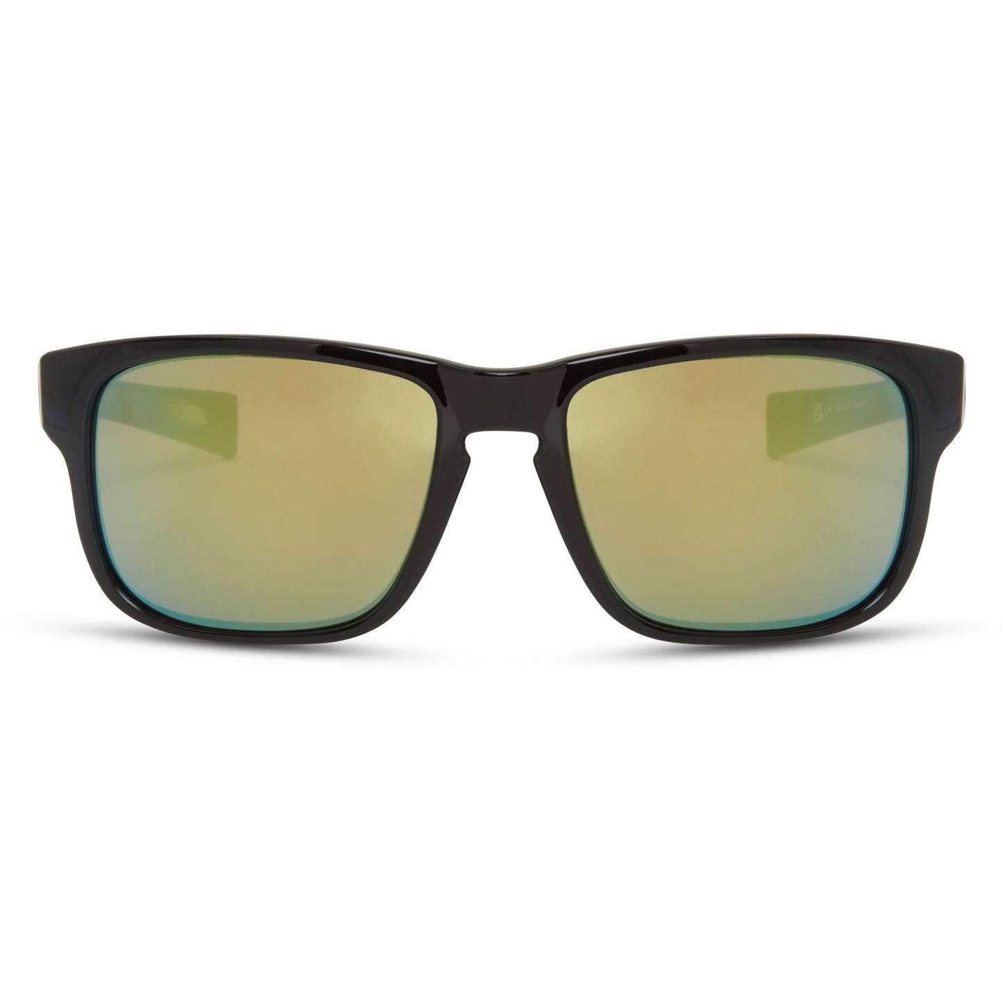 Madison Signal Gloss Black Sunglasses - Bronze Mirror Lens