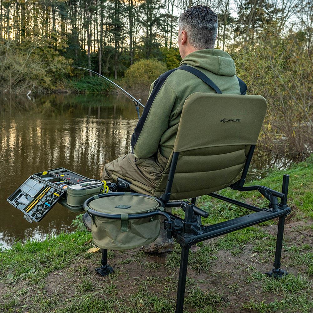 Korum Accessory Chair S23 - Deluxe – Great Fishing Tackle