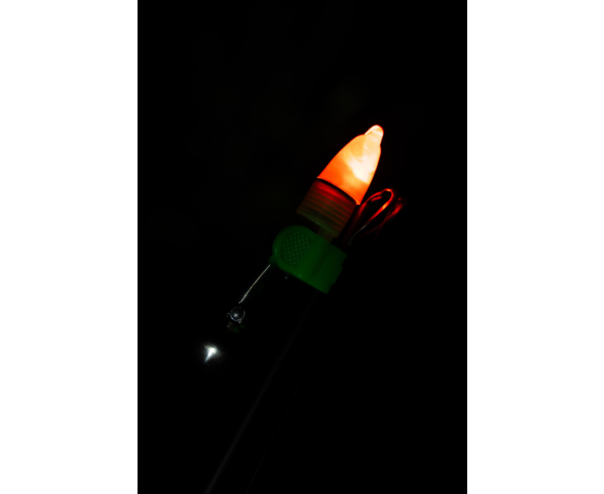 Zebco Trophy Single Bell with Red Battery Light