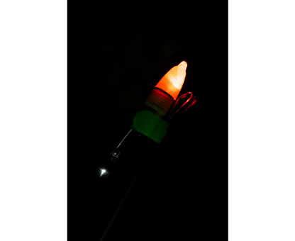Zebco Trophy Single Bell with Red Battery Light
