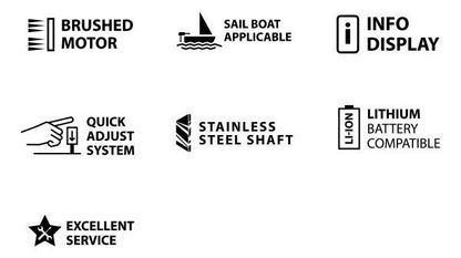 Rhino Motors VX 54 Electric Outboard Motor