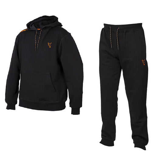 Fox Collection Black Orange Hoody & Joggers
