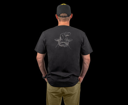 Black Cat Logo T-Shirt
