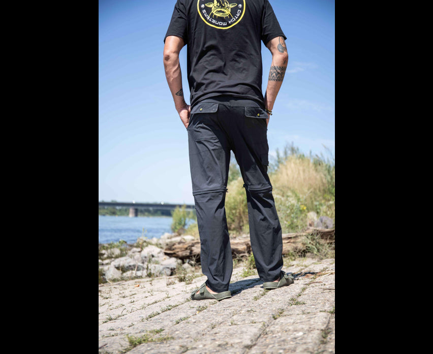 Black Cat Zip-Off Trousers