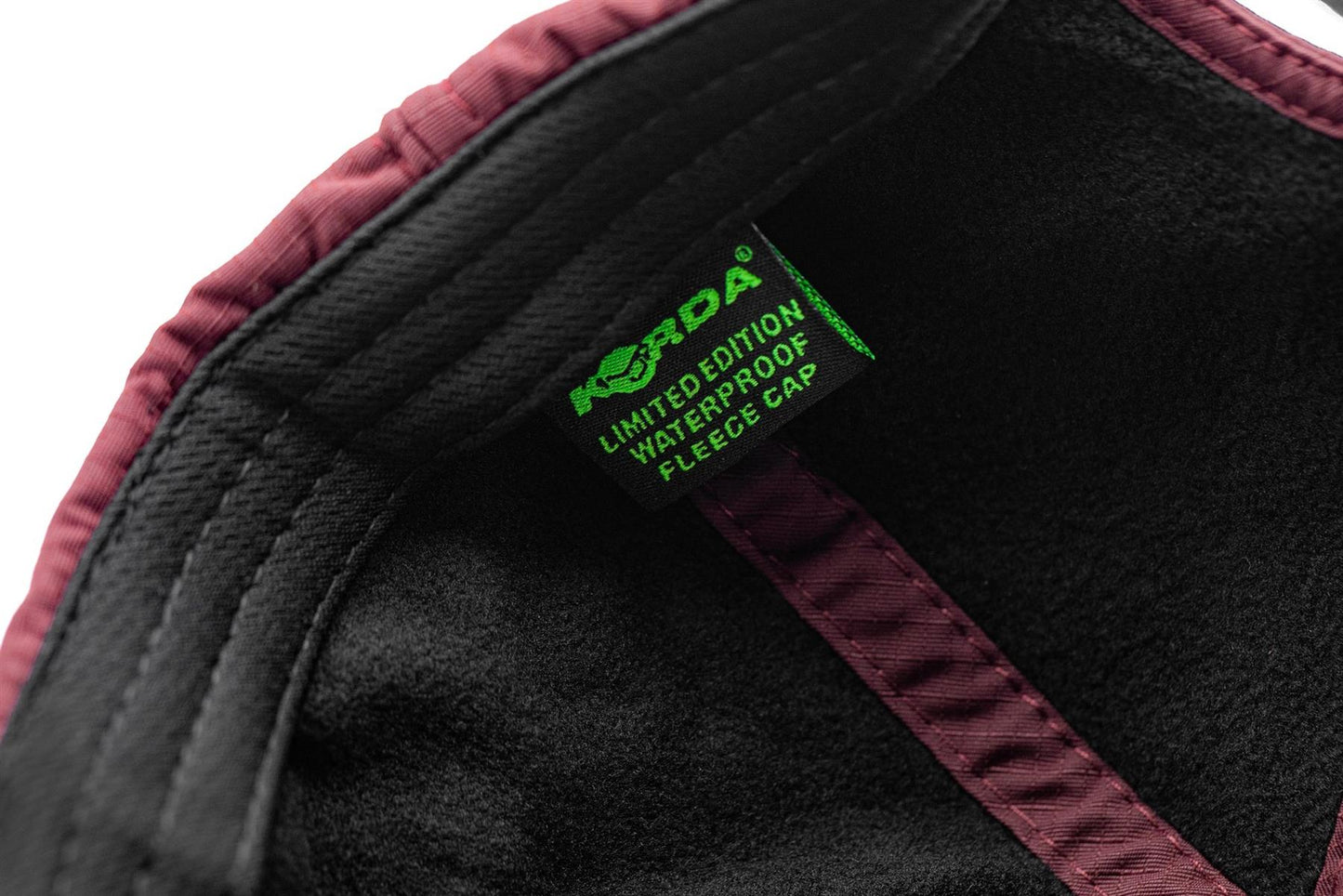 Korda LE Fleece Waterproof Cap Burgundy