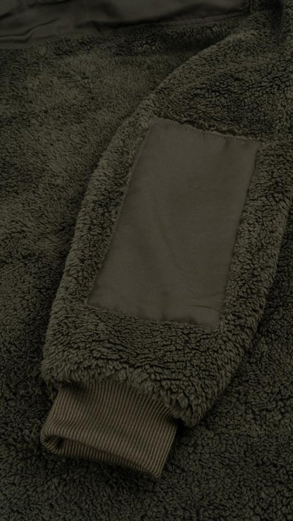 Jack Pike Sherpa Fleece Hoodie Gen 2 Dark Olive