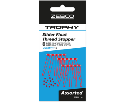 Zebco Trophy Slider Float Thread Stopper 15pcs