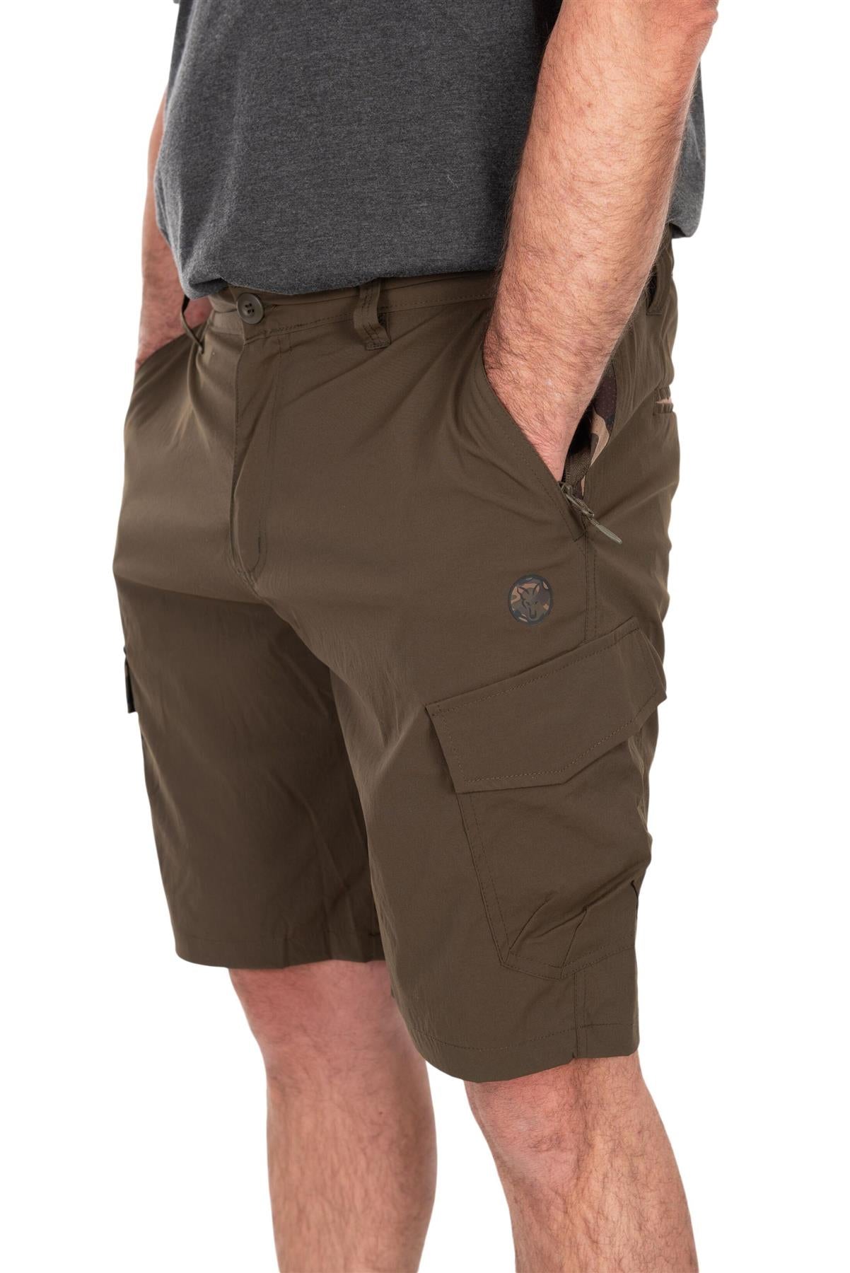Fox Khaki Lightweight Cargo Shorts