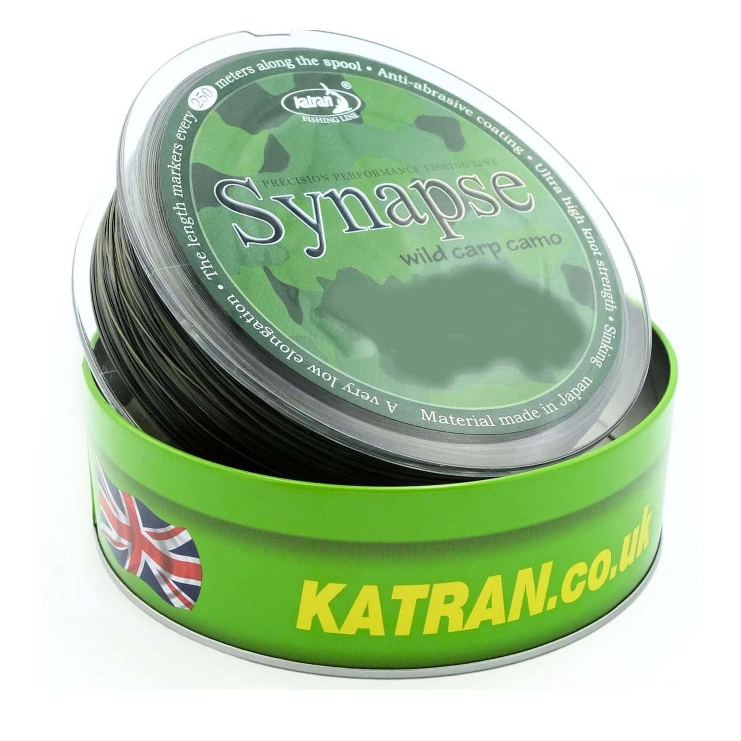 Katran Synapse Wild Carp Camo Fishing Line