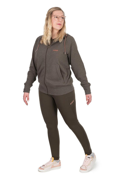 Fox Womens Zipped Hoodie