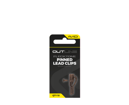 Avid Outline FleckTone Pinned Lead Clips