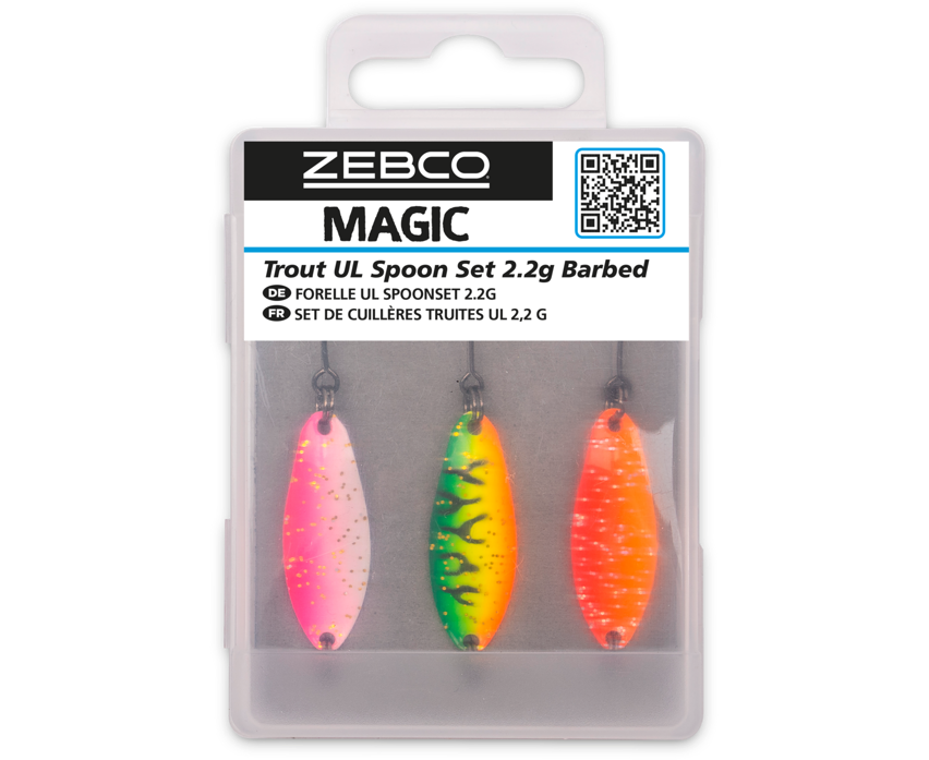 Zebco Target Fish Trout UL Spoon Set