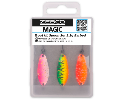 Zebco Target Fish Trout UL Spoon Set