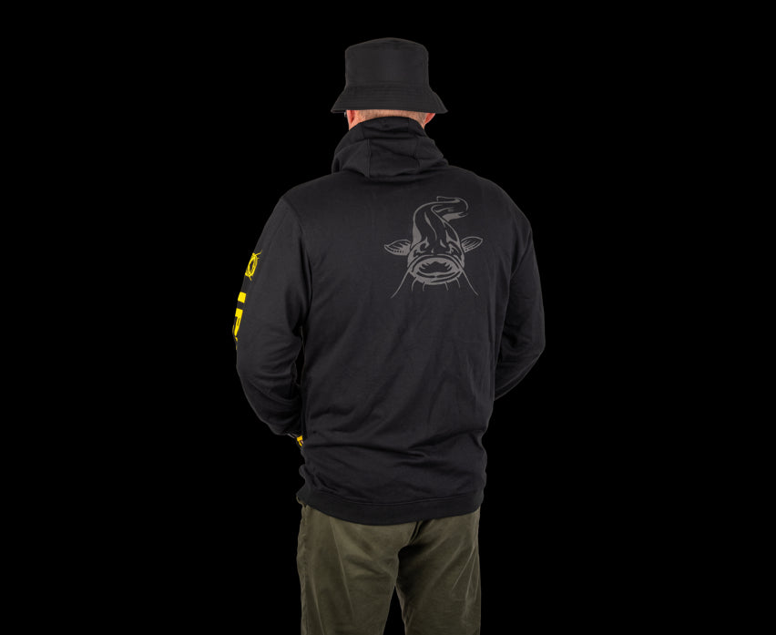 Black Cat Zip Hoody