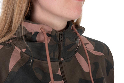 Fox Womens Camo Zipped Hoodie