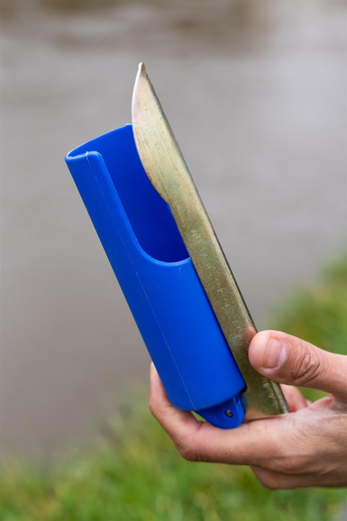 Zebco Folding Rod Holder 40mm Blue