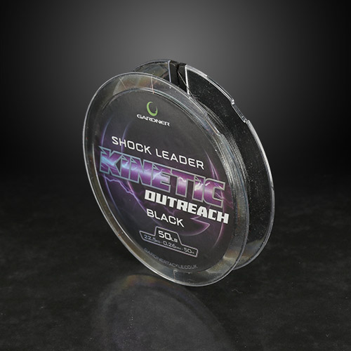 Gardner Kinetic OutReach Shock Leader 50lb 0.26mm 50m