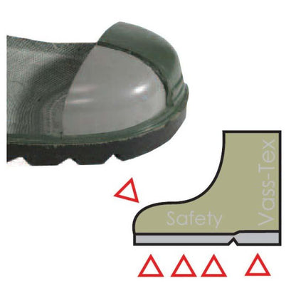 Vass-Tex 700 S5 Reinforced Safety Thigh Wader