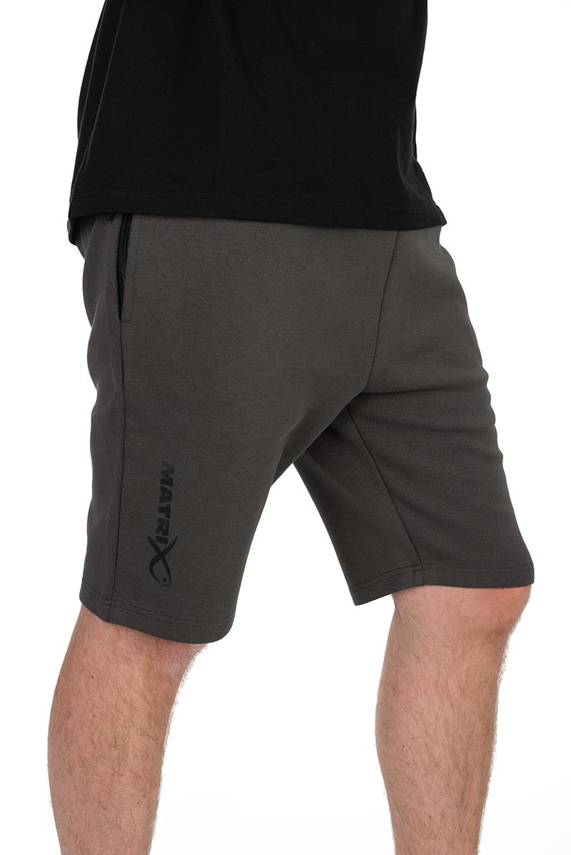 Matrix Jogger Shorts Grey/Lime (Black Edition)