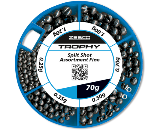 Zebco Trophy Split Shot Assortment Fine