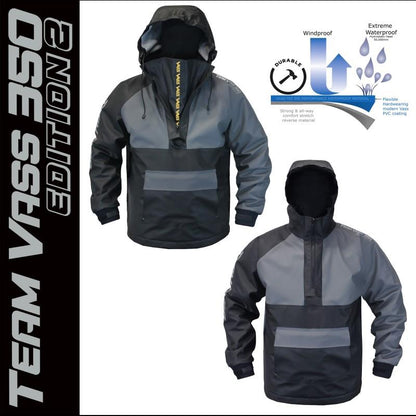 Vass-Tex Team Vass 350 Winter Lined Waterproof Smock Edition 2 Grey/Black