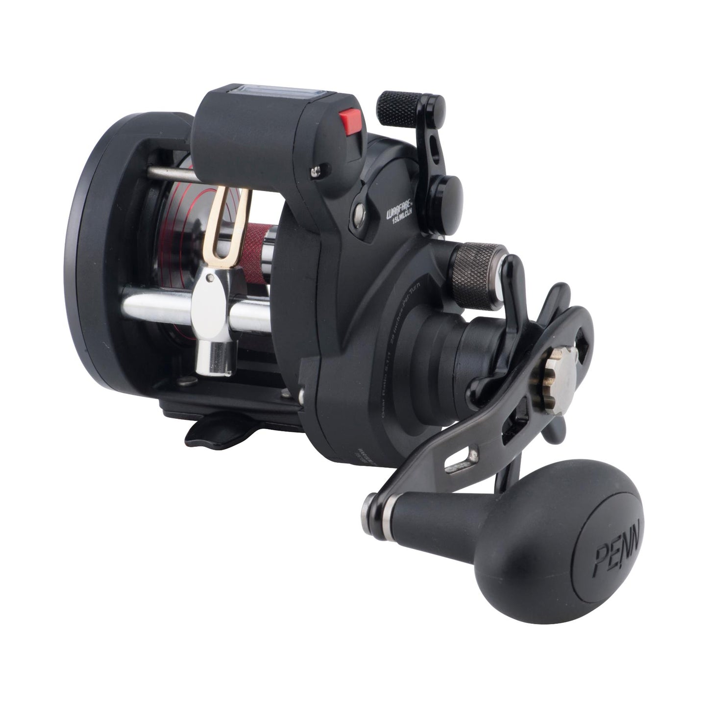 Penn Warfare 15 Level Wind Line Counter Left Hand