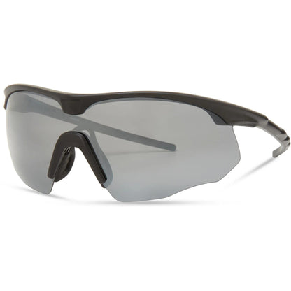 Madison Eyewear Shields Matt Black Sunglasses 3 Polarised Lens Pack Silver Bronze Yellow