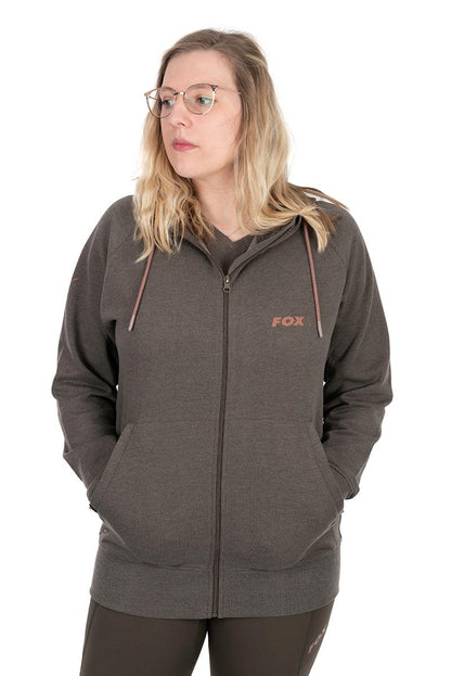 Fox Womens Zipped Hoodie