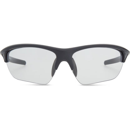 Madison Mission Matt Dark Grey Sunglasses - Clear Lens