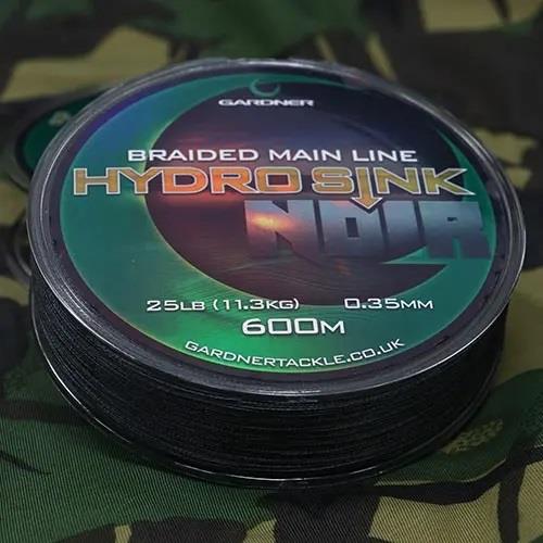 Gardner Hydro-Sink Braid Noir 25lb 0.35mm