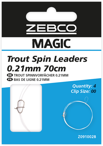 Zebco Magic Trout Spin Leaders