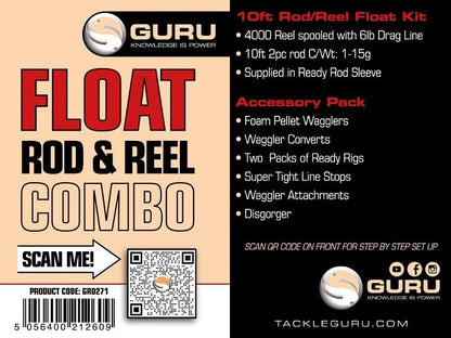 Guru 10ft Float Rod & Reel Combo