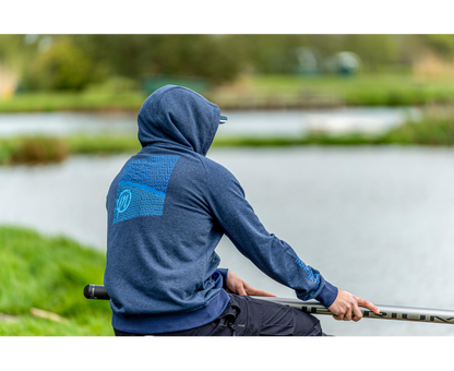Preston Navy Tide Zip Hoodie