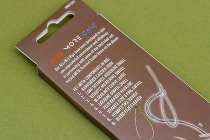 One More Cast All-In-1 Rig Fuzed Leader Solid Bag Rig Micro Barbed