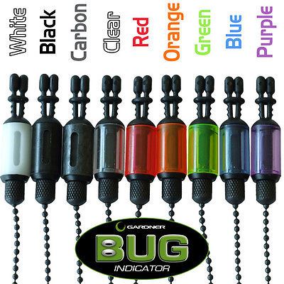 Gardner Nano Bug Bite Indicator With Betalight - Black Bobbin For Carp & Coarse Fishing