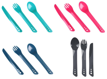 Lifeventure Ellipse Knife, Fork and Spoon Set