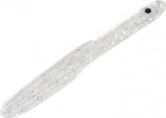 Tsunami Sand Eel 6in Clear Glitter