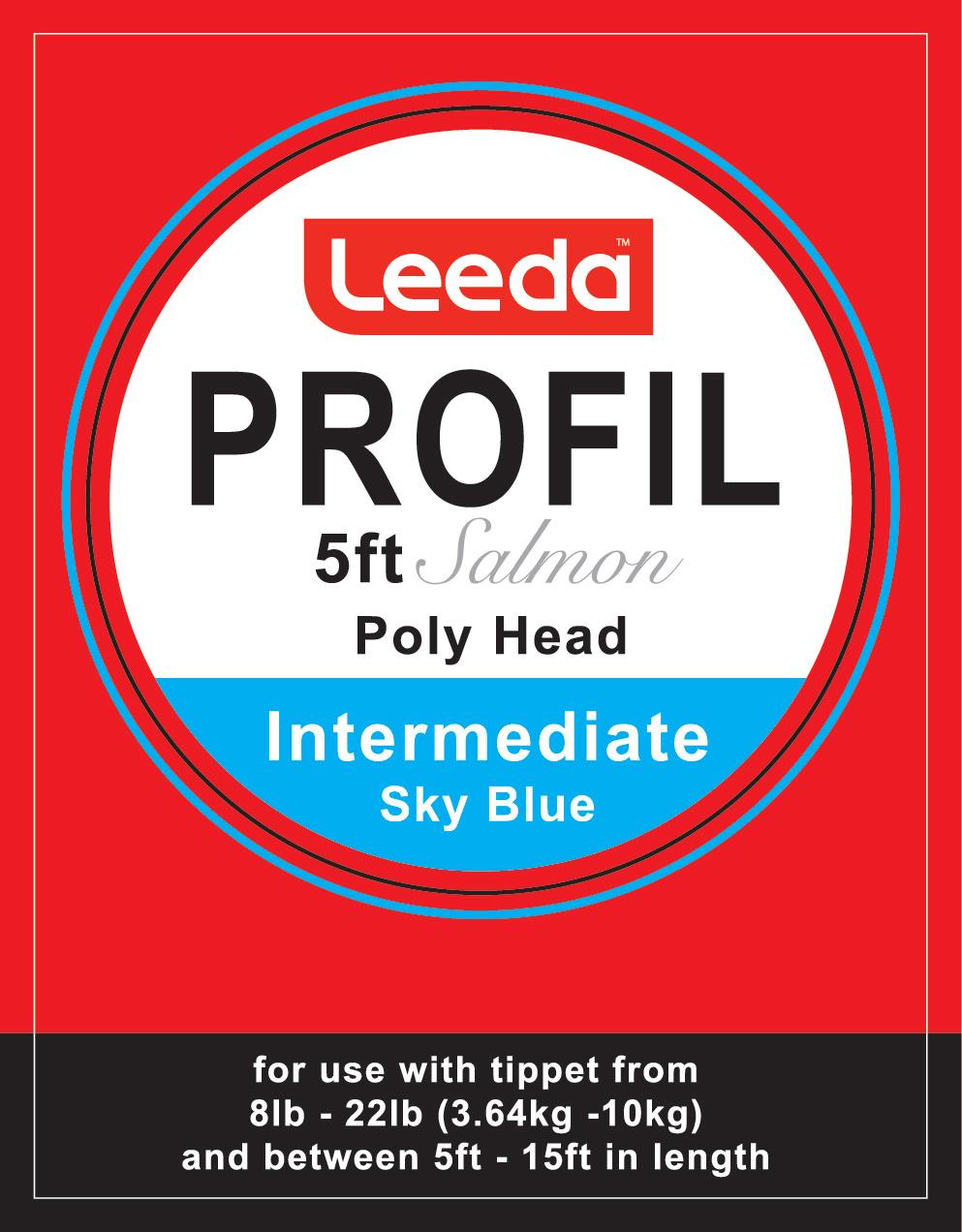Leeda Polyhead Salmon 5ft Intermediate 1.5IPS