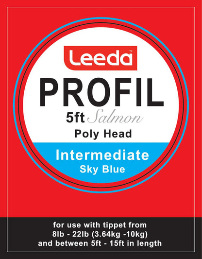 Leeda Polyhead Salmon 5ft Intermediate 1.5IPS