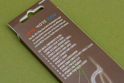 One More Cast All-In-1 Rig Mini Fuzed Leader Spinner Micro Barbed