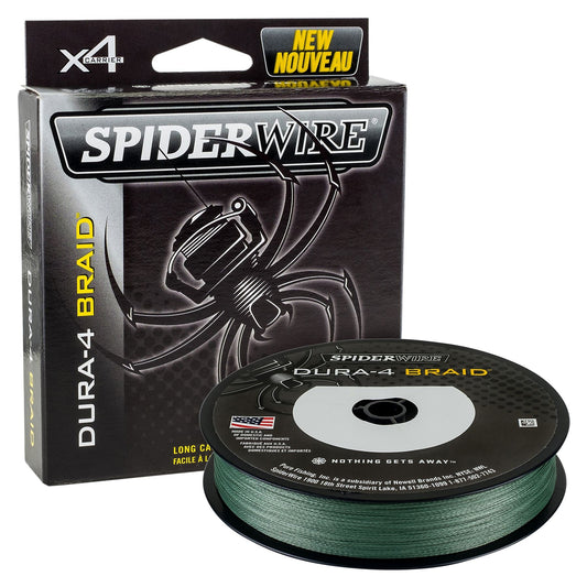Spiderwire Dura 4 150m / 45.0kg | 99lb / Moss Green