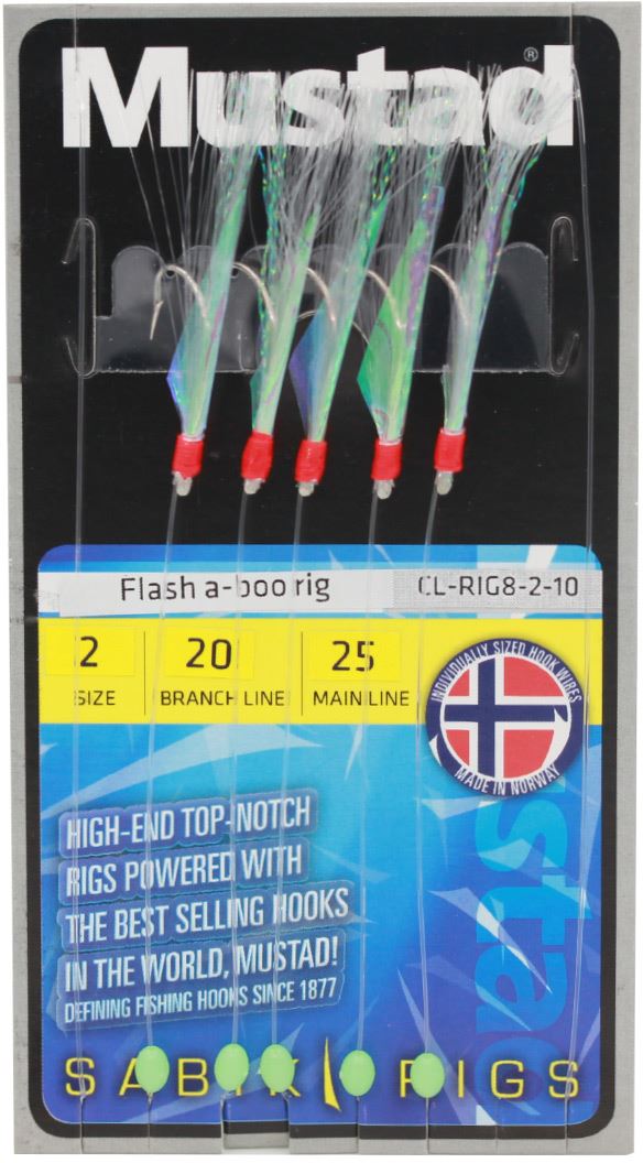 Mustad Flash-a-boo Size 4 20lb