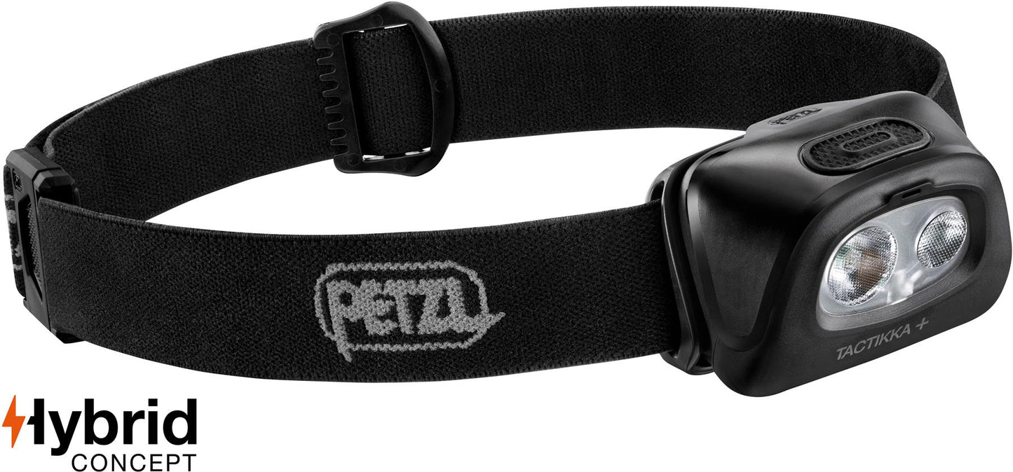 Petzl Tactikka + 350 Lumen Black