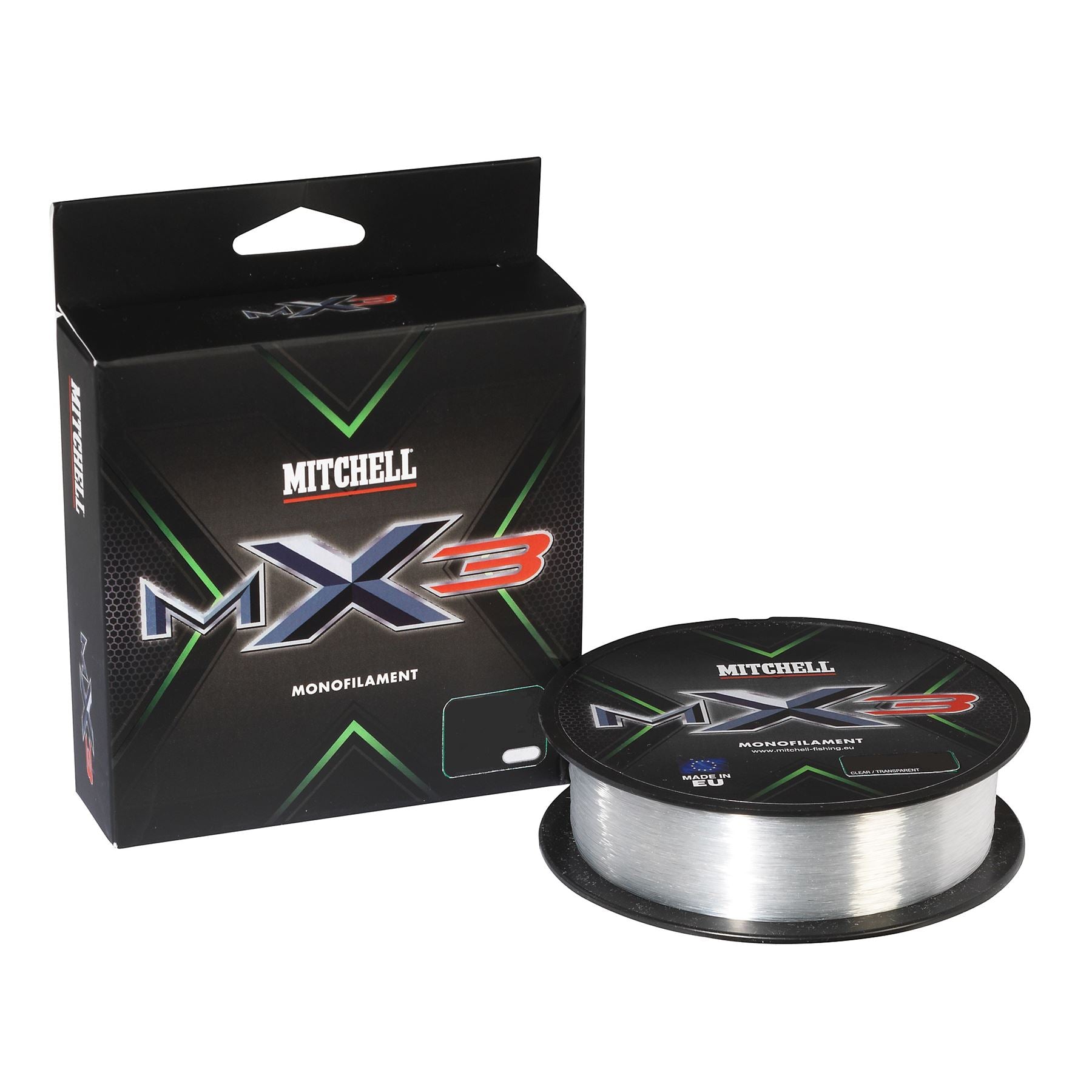 Mitchell MX3 3lb 1.25kg 150m Clear