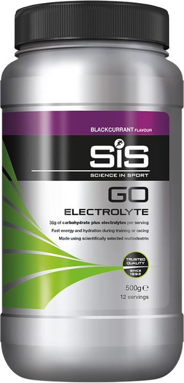 Science In Sport GO Electrolyte Drink Powder Blackcurrant 500 g Tub